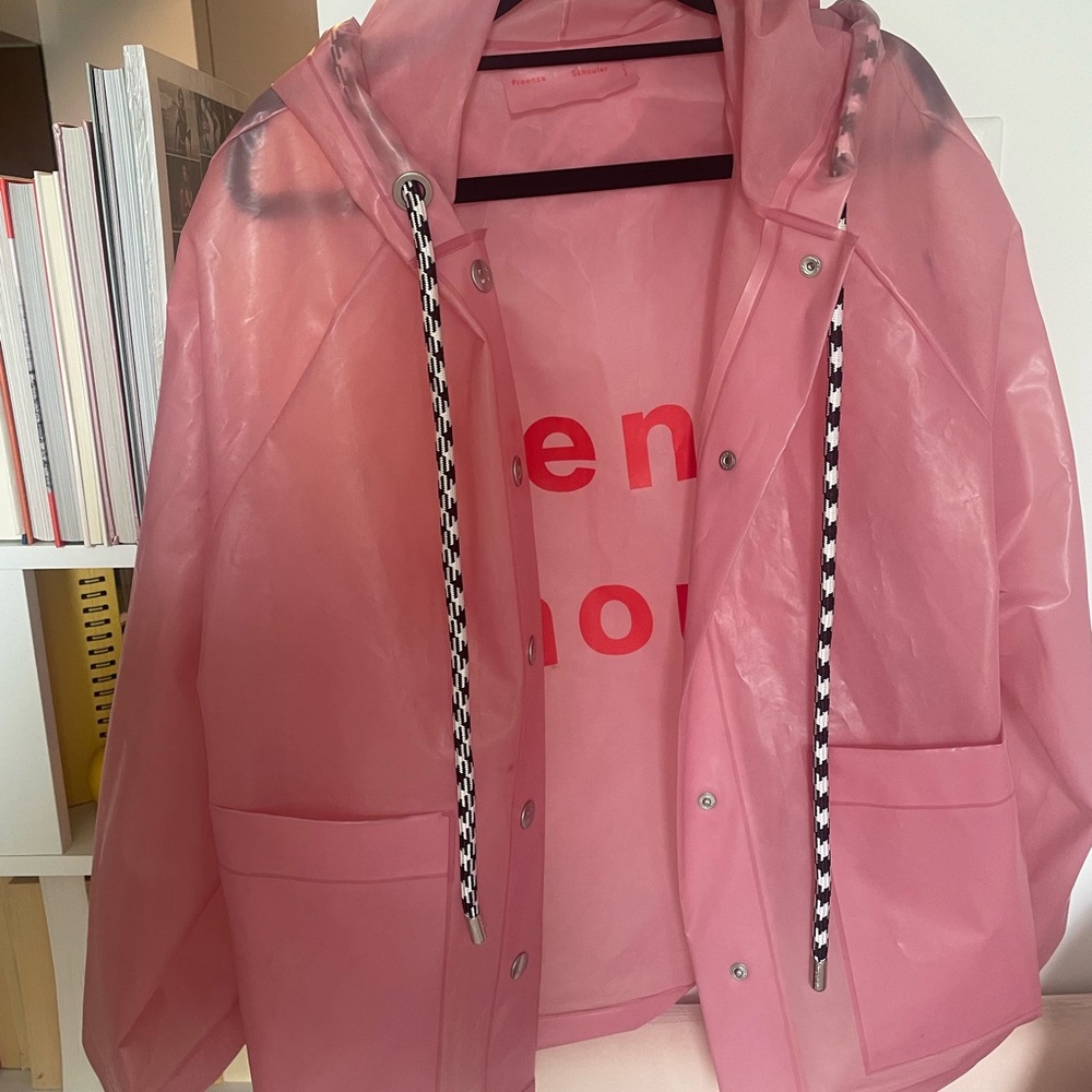 Pink Raincoat by Proenza Schouler
